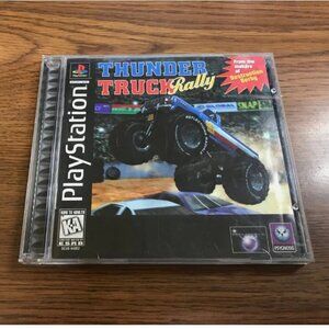 Thunder Truck Rally + Registration Card + Original Receipt Sony PlayStation 1